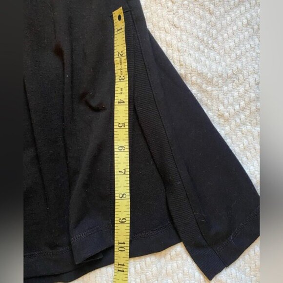 New Directions Studio Women's Black Long Sleeve Side Slit Knit Top Size XL - Picture 6 of 7